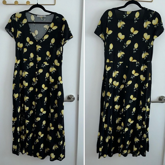 Simons Dresses & Skirts - SIMONS | Contemporaine Lemon Maxi Dress